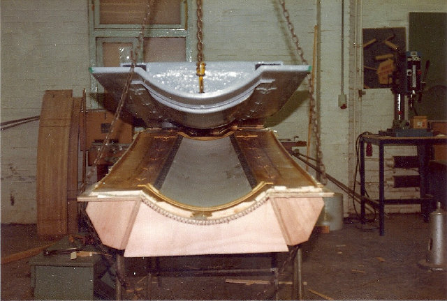 Lossen van de galvano mal